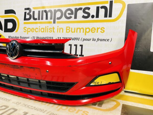 BUMPER Volkswagen Polo 2G 2017-2021 VOORBUMPER 1-C3-7293z