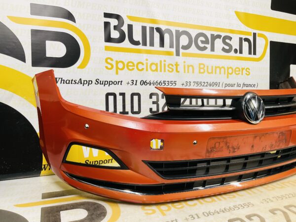 BUMPER Volkswagen Polo 2G 2017-2021 VOORBUMPER 1-C3-7295z