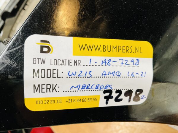 BUMPER Mercedes E Klasse W213 AMG  2016-2021 VOORBUMPER 1-A8-7298z