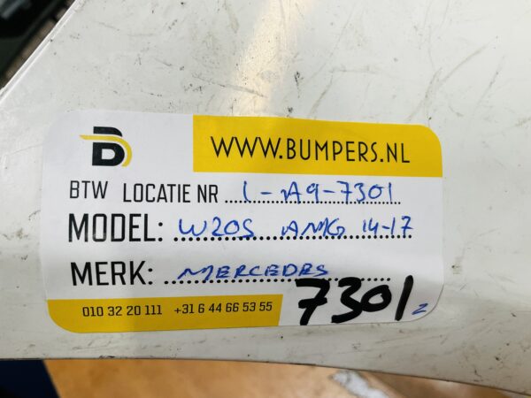 BUMPER Mercedes C Klasse W205 AMG  2014-2017 VOORBUMPER 1-A9-7301z