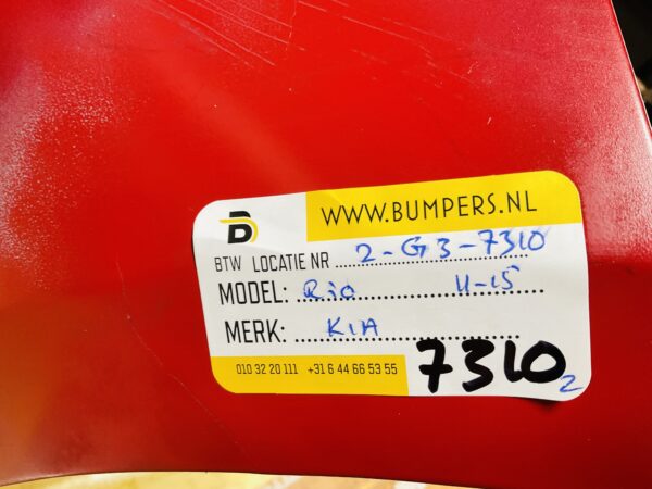 BUMPER Kia Rio 2011-2015 VOORBUMPER 2-G3-7310z