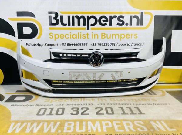 BUMPER Volkswagen Polo 2G 2017-2021 VOORBUMPER 1-C3-7315z