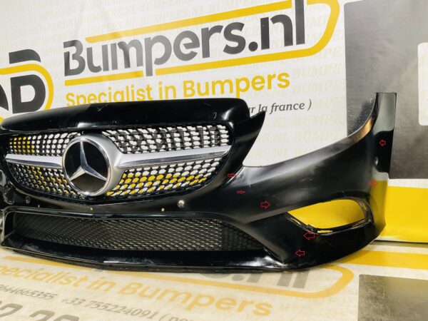 BUMPER Mercedes C Klasse W205 Facelift Normaal  2017-2021 VOORBUMPER 1-A4-7317z