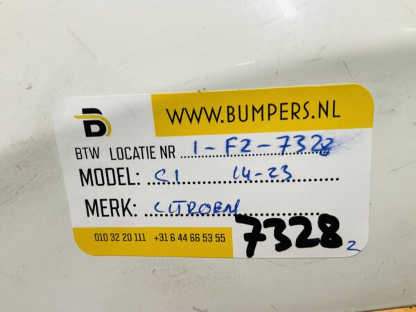 BUMPER Citroen C1  2014-2023 VOORBUMPER 1-F2-7328z