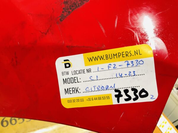 BUMPER Citroen C1  2014-2023 VOORBUMPER 1-F2-7330z