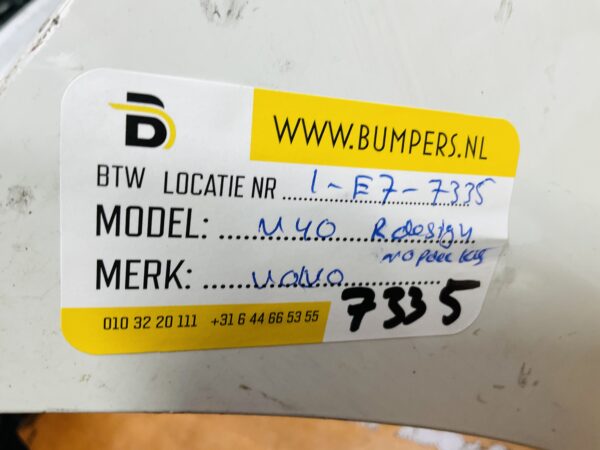 BUMPER Volvo V40 Rdesign R-Design no pdc kls VOORBUMPER 1-E7-7335z