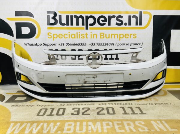 BUMPER Volkswagen Polo 2G 4xpdc 2017-2021 VOORBUMPER 1-C3-7287z