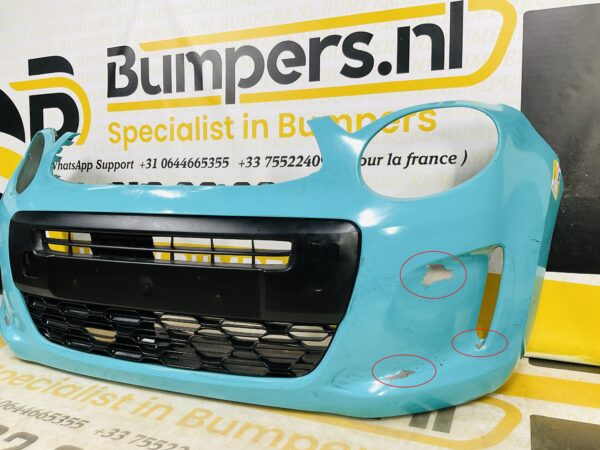 BUMPER Citroen C1  2014-2023 VOORBUMPER 1-F2-7346z
