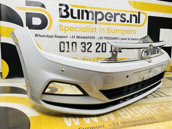 BUMPER Volkswagen Polo 2G 4xpdc 2017-2021 VOORBUMPER 1-C3-7287z