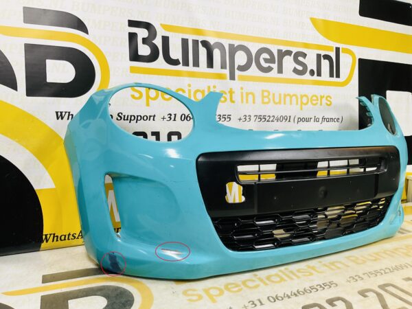 BUMPER Citroen C1  2014-2023 VOORBUMPER 1-F2-7346z