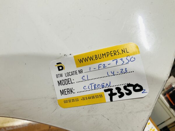 BUMPER Citroen C1  2014-2023 VOORBUMPER 1-F2-7350z