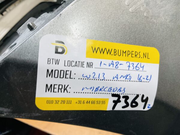 BUMPER Mercedes E Klasse W213 AMG  2016-2021 VOORBUMPER 1-A8-7364z
