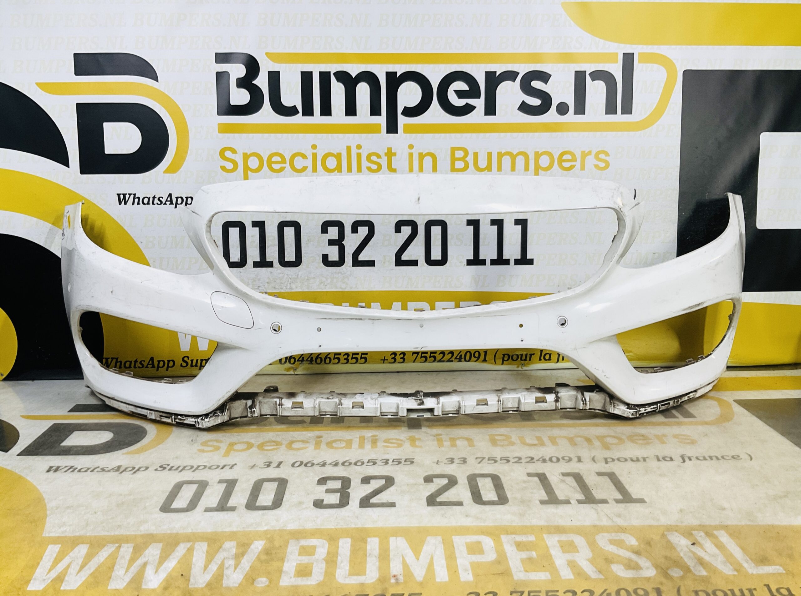 BUMPER Mercedes C Klasse W205 AMG 2014-2017 VOORBUMPER 1-A9-7365z