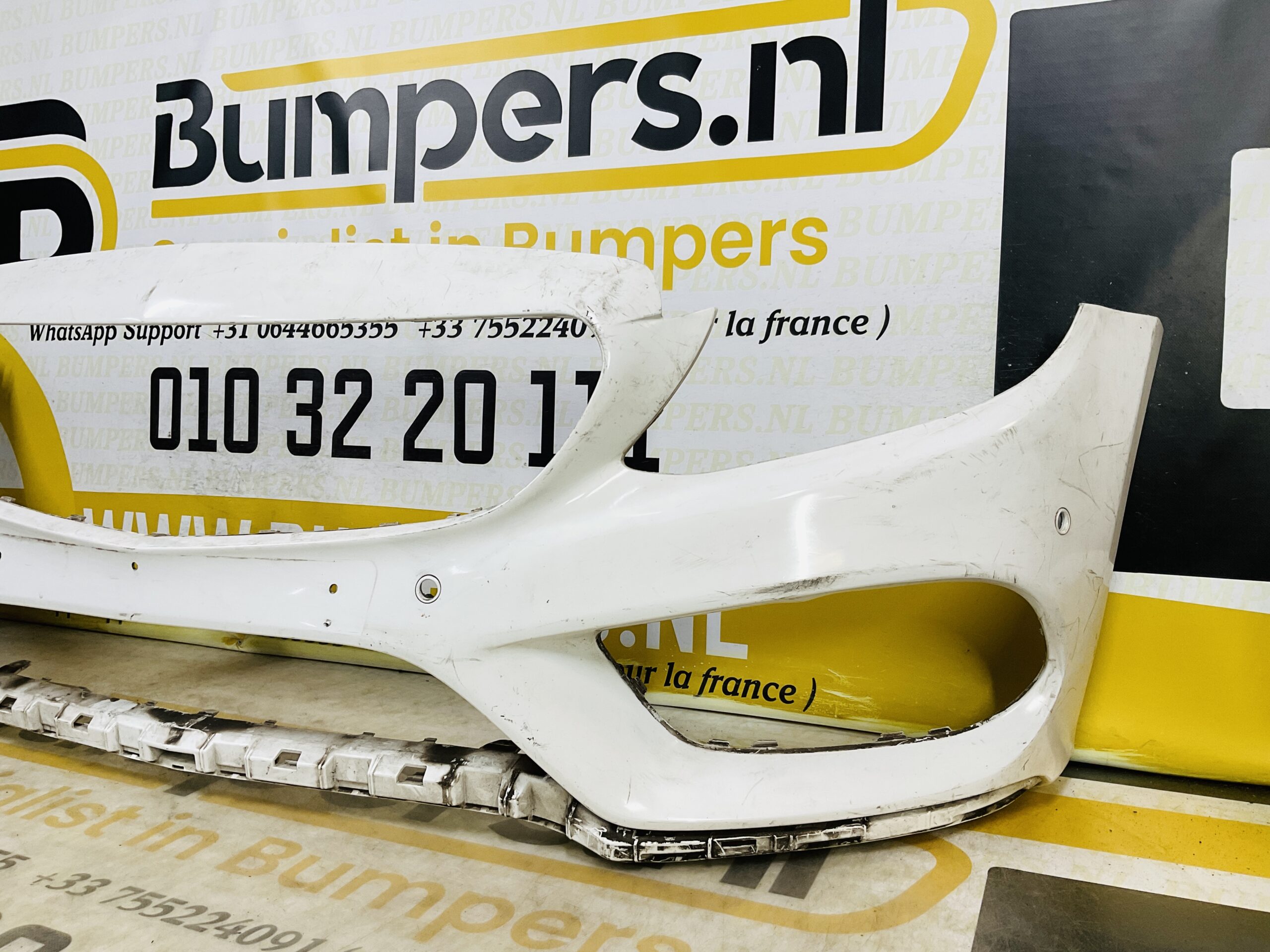 BUMPER Mercedes C Klasse W205 AMG 2014-2017 VOORBUMPER 1-A9-7365z