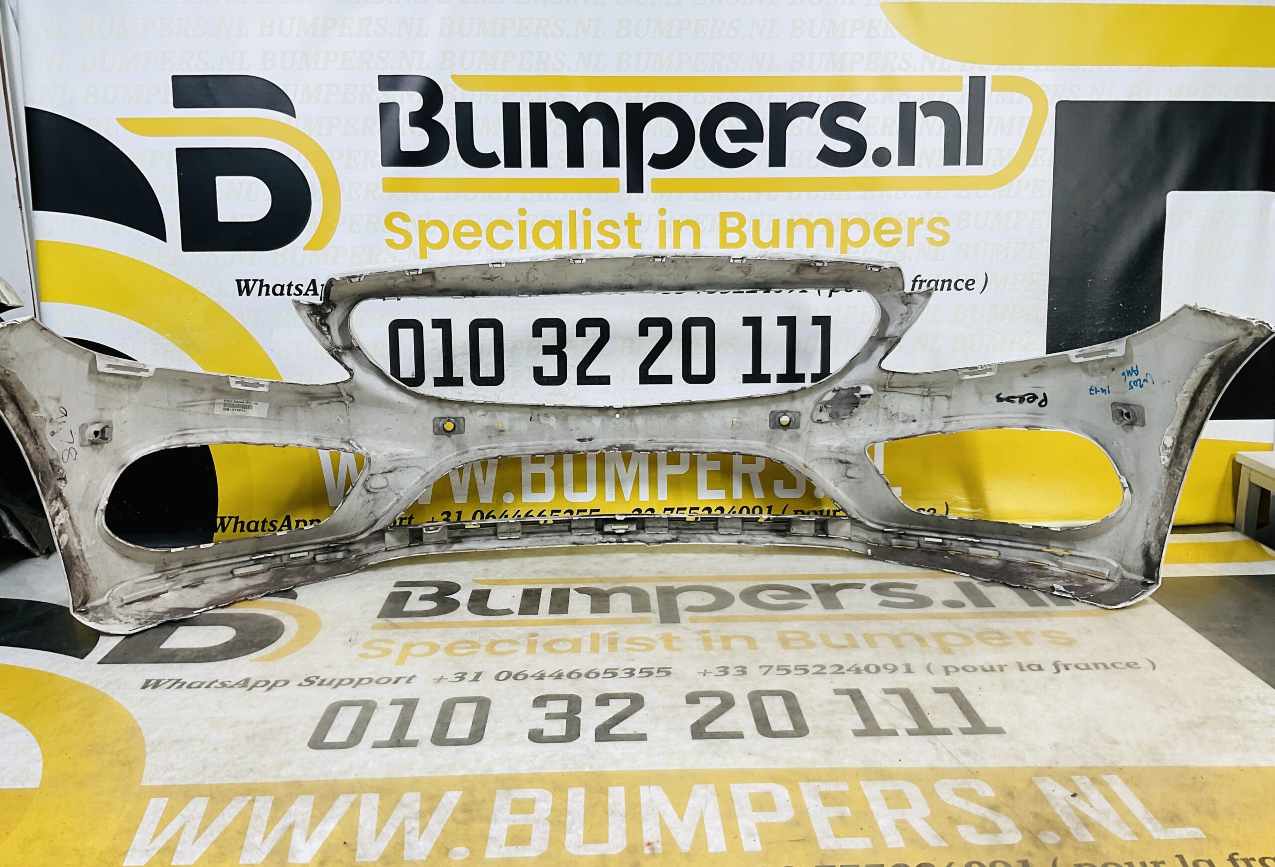 BUMPER Mercedes C Klasse W205 AMG 2014-2017 VOORBUMPER 1-A9-7365z
