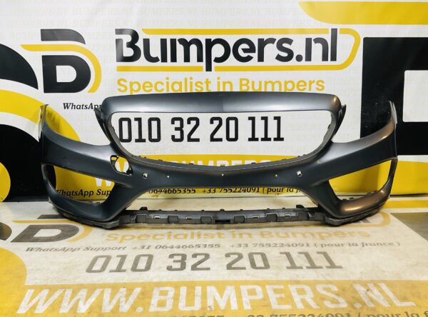 BUMPER Mercedes C Klasse W205 AMG  2014-2017 VOORBUMPER 1-A9-7367z