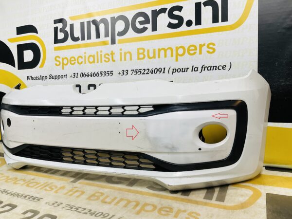 BUMPER Volkswagen UP Facelift 2017-2023 VOORBUMPER 2-B7-7393z