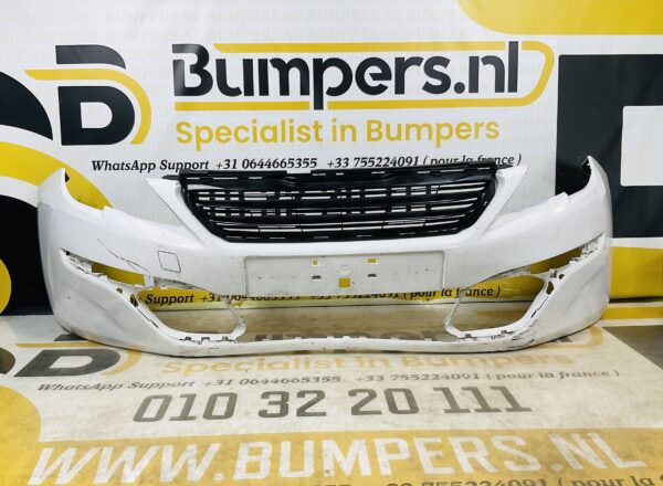 BUMPER Peugeot 308 Normaal  2012-2016 VOORBUMPER 2-J3-7404z