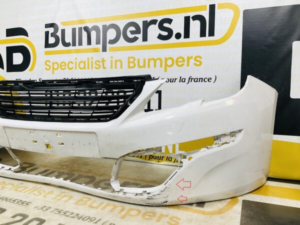 BUMPER Peugeot 308 Normaal  2012-2016 VOORBUMPER 2-J3-7404z