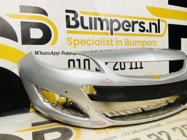 BUMPER Opel Astra J Facelift 2011-2014 VOORBUMPER 2-i9-7418z