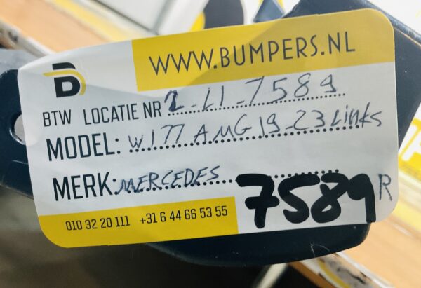 Zijskirts Mercedes A Klasse W177 Amg 2019-2023 Links Skirt Dorpel 2-L1-7589R