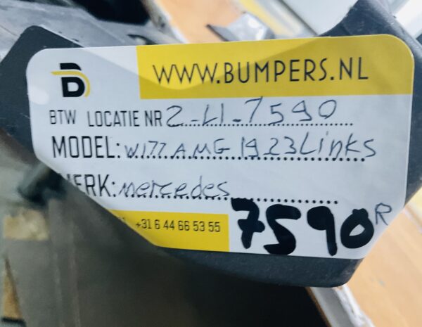 Zijskirts Mercedes A Klasse W177 Amg 2019-2023 Links Skirt Dorpel 2-L1-7590R
