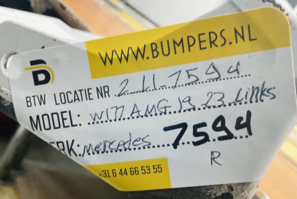 Zijskirts Mercedes A Klasse W177 Amg 2019-2023 Links Skirt Dorpel 2-L1-7594R