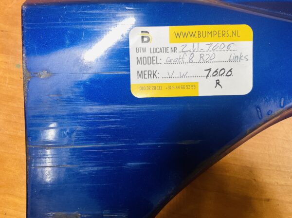 Zijskirts Volkswagen Golf 8 R20 Links Skirt Dorpel 2-L1-7606R
