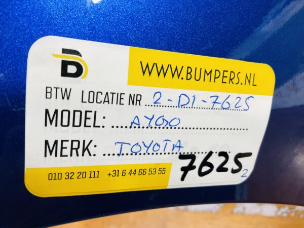 BUMPER Toyota Yaris Facelift 2017-2021 VOORBUMPER 2-D2-7625z