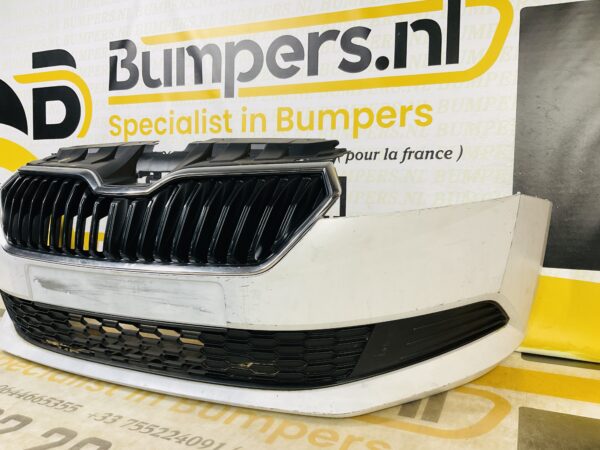Bumper Skoda Fabia 3 Facelift 2018-2020 Voorbumper 2-H7-7626z