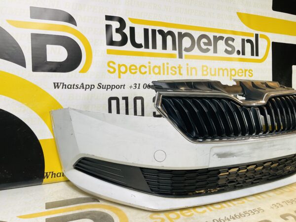 Bumper Skoda Fabia 3 Facelift 2018-2020 Voorbumper 2-H7-7626z