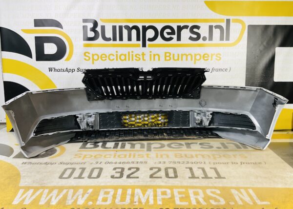 Bumper Skoda Fabia 3 Facelift 2018-2020 Voorbumper 2-H7-7626z