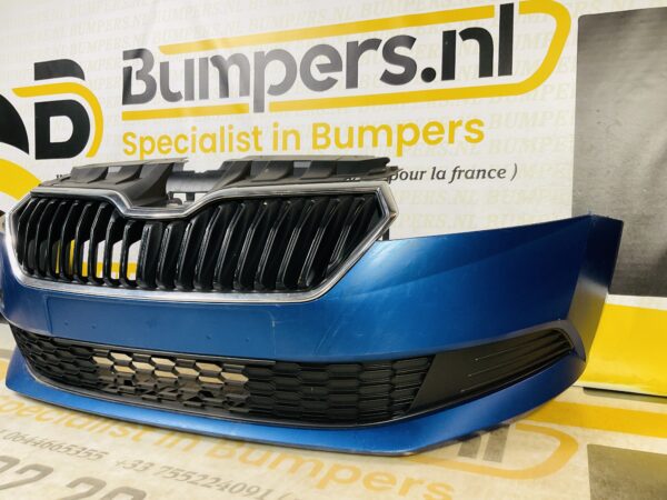 Bumper Skoda Fabia 3 Facelift 2018-2020 Voorbumper 2-H7-7628z