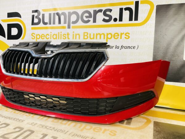 Bumper Skoda Fabia 3 Facelift 2018-2020 Voorbumper 2-H7-7629z