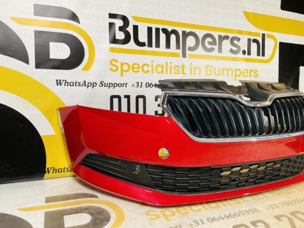 Bumper Skoda Fabia 3 Facelift 2018-2020 Voorbumper 2-H7-7629z