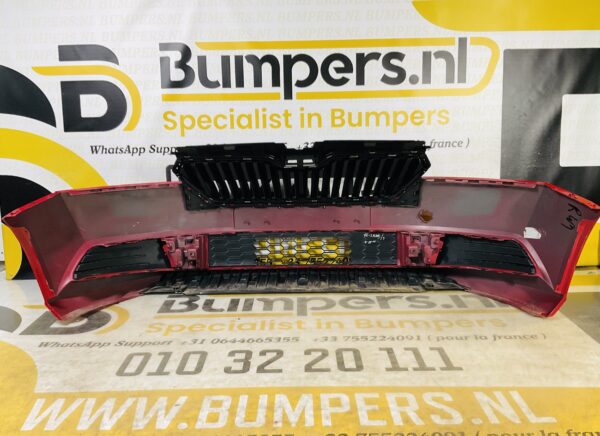 Bumper Skoda Fabia 3 Facelift 2018-2020 Voorbumper 2-H7-7629z