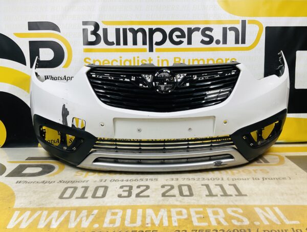 BUMPER Opel Crossland + Grill VOORBUMPER 2-i5-7710z