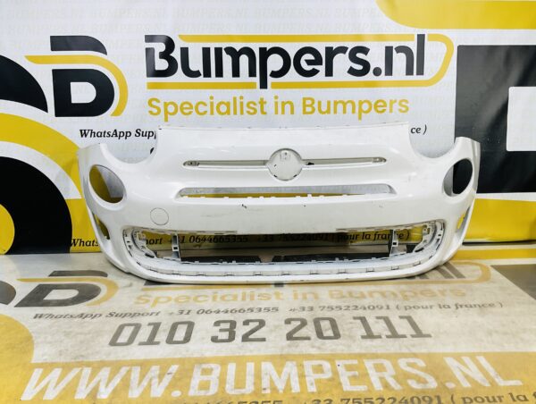 BUMPER Fiat 500 Sport Facelift 2016-2022 VOORBUMPER 2-B8-7712z
