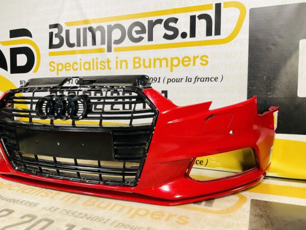 BUMPER Audi A3 Normaal Sedan 2016-2019 VOORBUMPER 1-H8-7735z