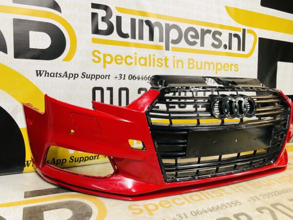 BUMPER Audi A3 Normaal Sedan 2016-2019 VOORBUMPER 1-H8-7735z