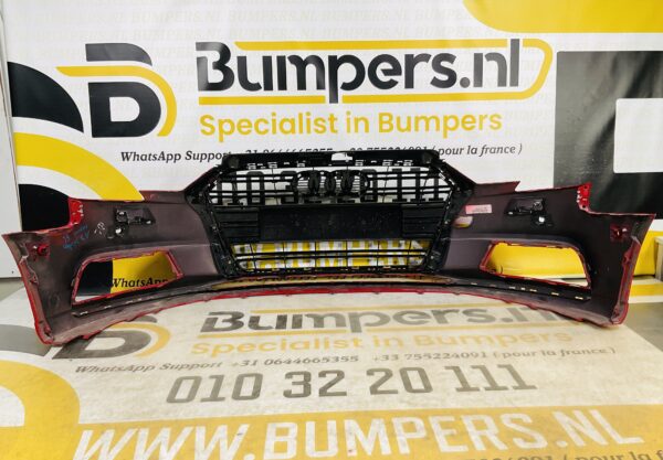 BUMPER Audi A3 Normaal Sedan 2016-2019 VOORBUMPER 1-H8-7735z