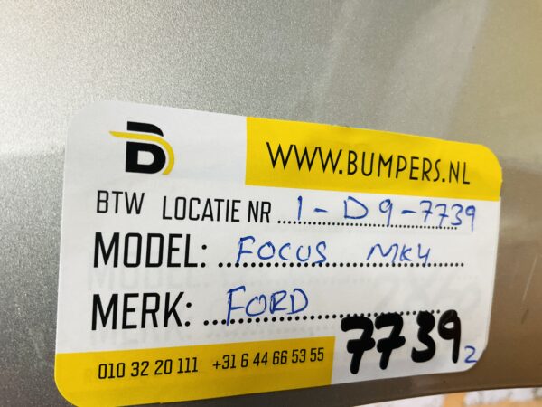BUMPER Ford Focus MK4 2017-2023 VOORBUMPER 1-D9-7739z