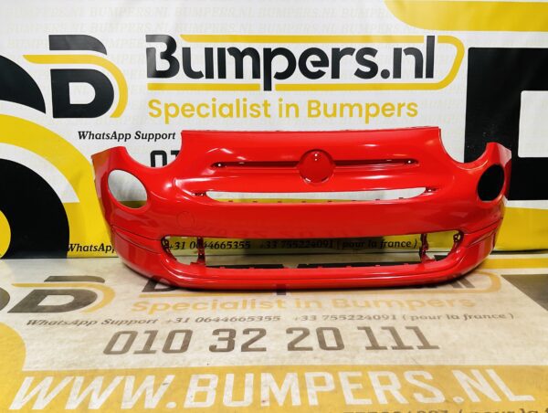 BUMPER Fiat 500 Facelift 2016-2022 VOORBUMPER 2-B3-7793z