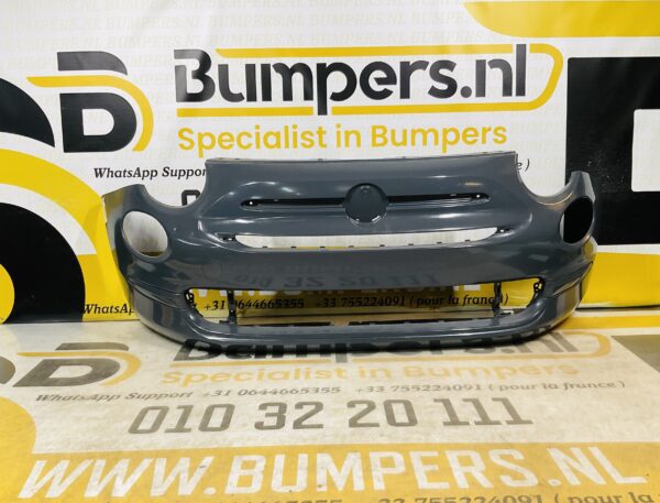 BUMPER Fiat 500 Facelift 2016-2022 VOORBUMPER 2-B3-7799z