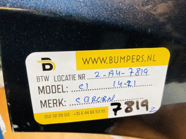 BUMPER Citroen C1  2014-2021 VOORBUMPER 2-A4-7819z