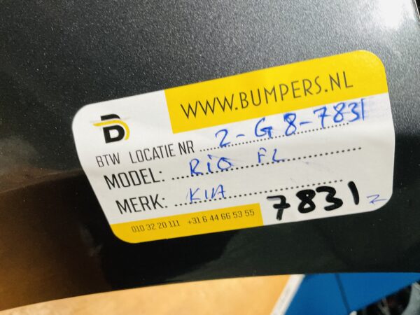 BUMPER Kia Rio Facelift 2015-2017 VOORBUMPER 2-G8-7831z
