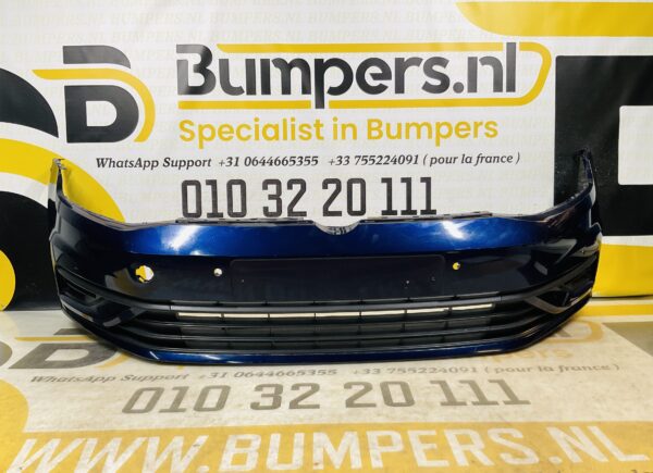 BUMPER Volkswagen Golf 7 Facelift  2017-2021 VOORBUMPER 1-C2-7846z