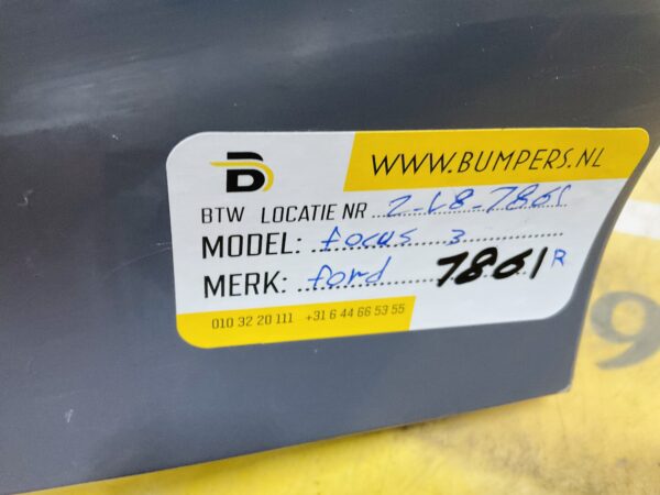 Diffuser Ford Focus MK3 ST Achterbumper lip 2-L8-7861R