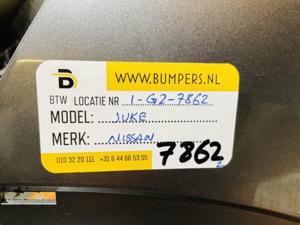 BUMPER Nissan Juke VOORBUMPER 1-G2-7862z