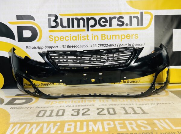 BUMPER Peugeot 308  Normaal 2012-2016 VOORBUMPER 2-J3-7883z
